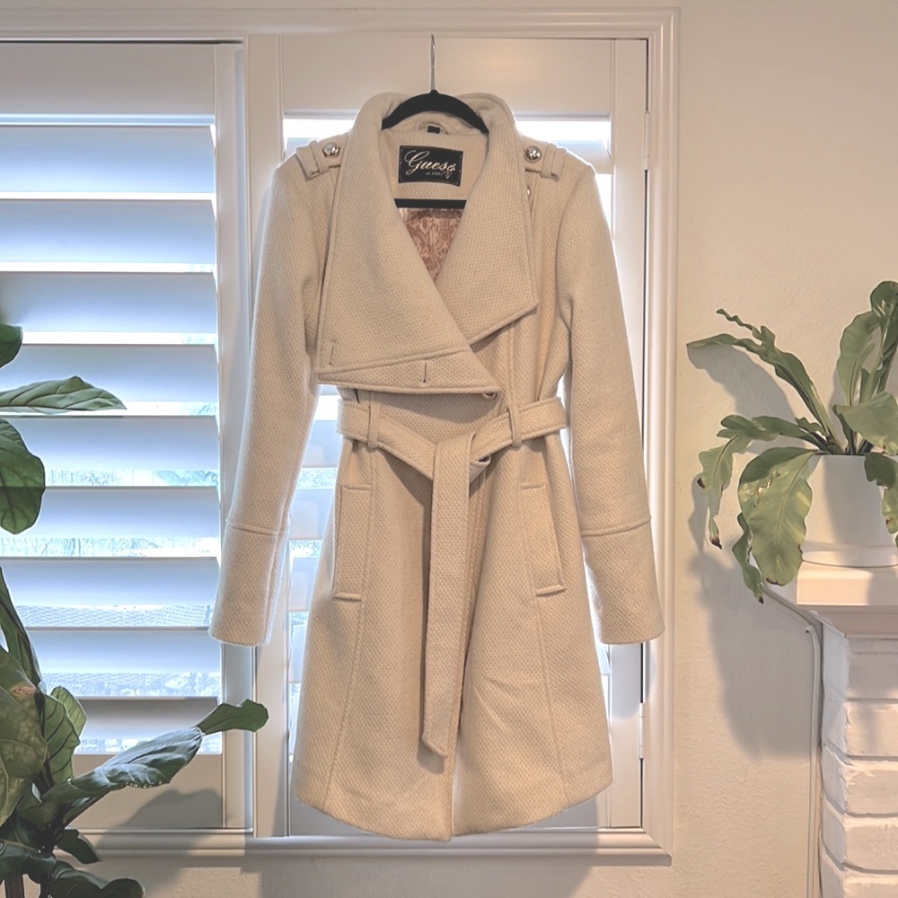 Wool Blend Guess Coat